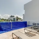 Aptartment With Patio, Rooftop & Pool Close To The Beach - Danzamar 2