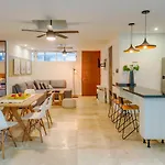 Aptartment With Patio, Rooftop & Pool Close To The Beach - Danzamar 2